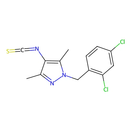 1-(2,4-Dichloro-benzyl)-4-isothiocyanato-3,5-dimethyl-1H-pyrazole structure