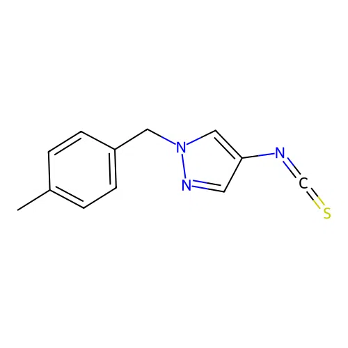 4-Isothiocyanato-1-(4-methyl-benzyl)-1H-pyrazole structure