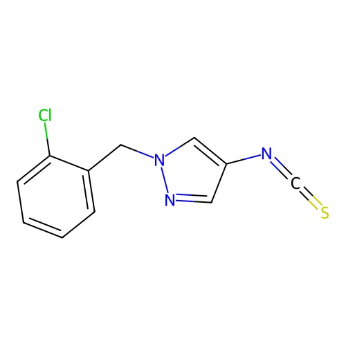 1-(2-Chloro-benzyl)-4-isothiocyanato-1H-pyrazole structure