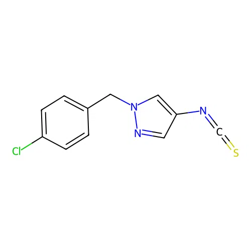 1-(4-Chloro-benzyl)-4-isothiocyanato-1H-pyrazole structure