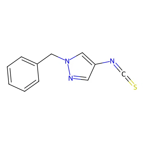 1-benzyl-4-isothiocyanato-1H-pyrazole structure