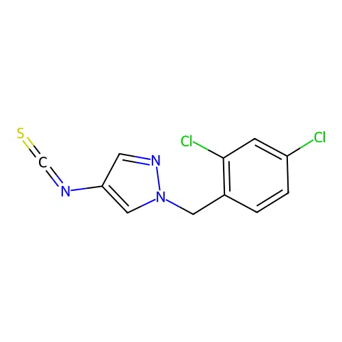 1-(2,4-Dichloro-benzyl)-4-isothiocyanato-1H-pyrazole structure