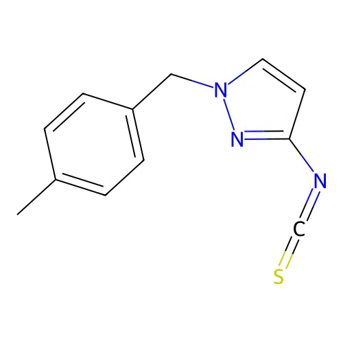 3-Isothiocyanato-1-(4-methyl-benzyl)-1H-pyrazole structure