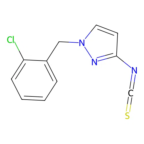 1-(2-Chloro-benzyl)-3-isothiocyanato-1H-pyrazole structure