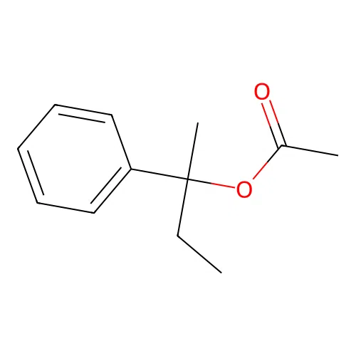 1-Methyl-1-phenylpropyl acetate structure
