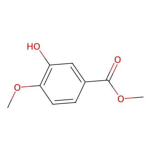 Methyl 3-hydroxy-4-methoxybenzoate structure