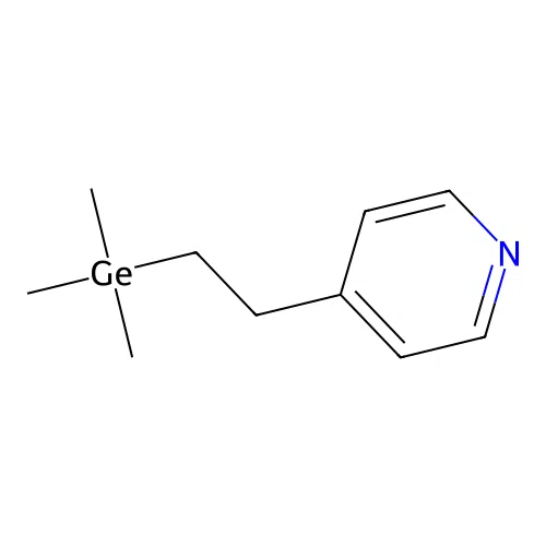 Trimethyl(2-pyridin-4-ylethyl)germane structure