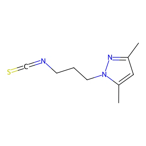 1-(3-Isothiocyanato-propyl)-3,5-dimethyl-1H-pyrazole structure