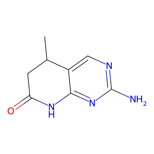2-amino-5-methyl-6,8-dihydro-5H-pyrido[2,3-d]pyrimidin-7-one structure