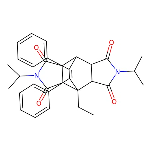 C32H34N2O4 structure