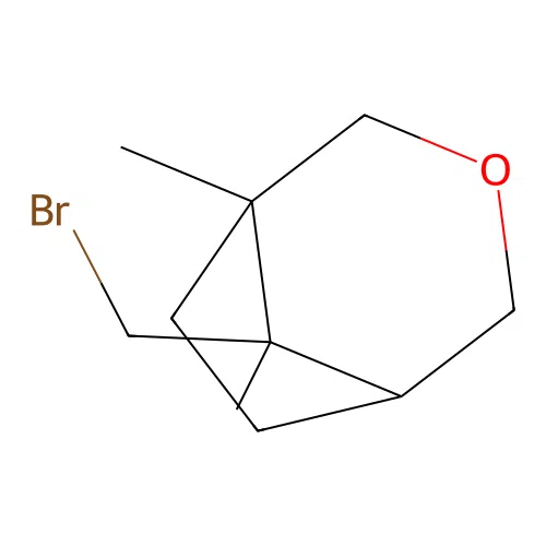 8-(Bromomethyl)-1,8-dimethyl-3-oxabicyclo[3.2.1]octane structure