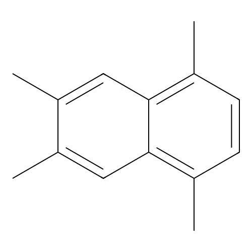 1,4,6,7-Tetramethylnaphthalene structure
