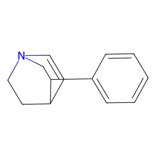 5-Phenyl-1-azabicyclo[2.2.2]oct-2-ene structure
