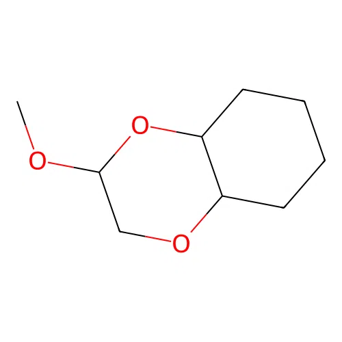 2-Methoxyoctahydro-1,4-benzodioxine structure