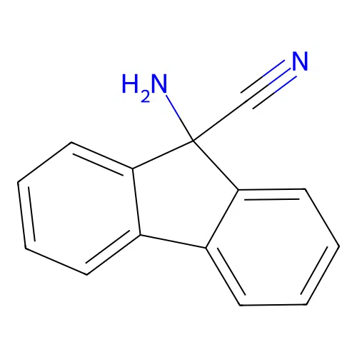 9-Aminofluorene-9-carbonitrile structure