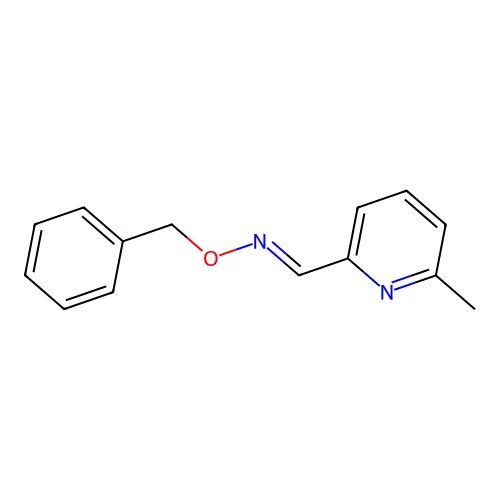 6-Methyl-2-pyridinealdoxime O-benzyl ether structure