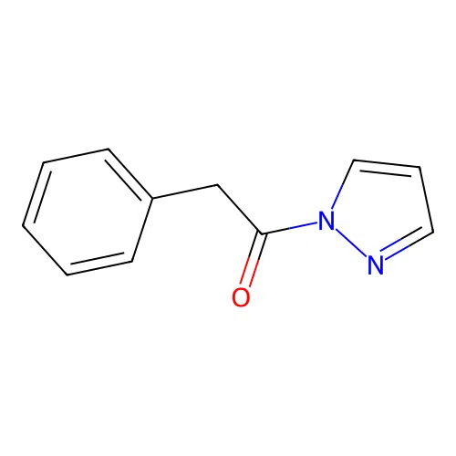 2-Phenyl-1-pyrazol-1-ylethanone structure