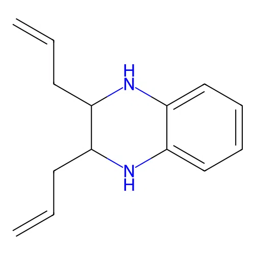 2,3-Diallyl-1,2,3,4-tetrahydro-quinoxaline structure