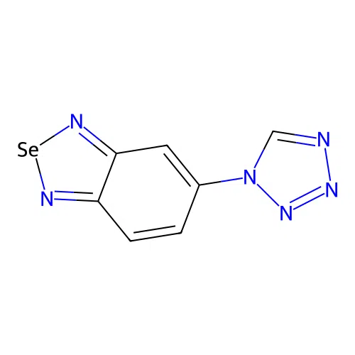 5-(1H-tetrazol-1-yl)-2,1,3-benzoselenadiazole structure