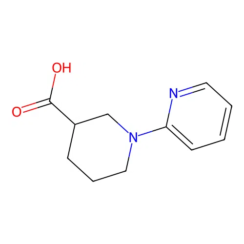 1-(Pyridin-2-yl)piperidine-3-carboxylic acid structure