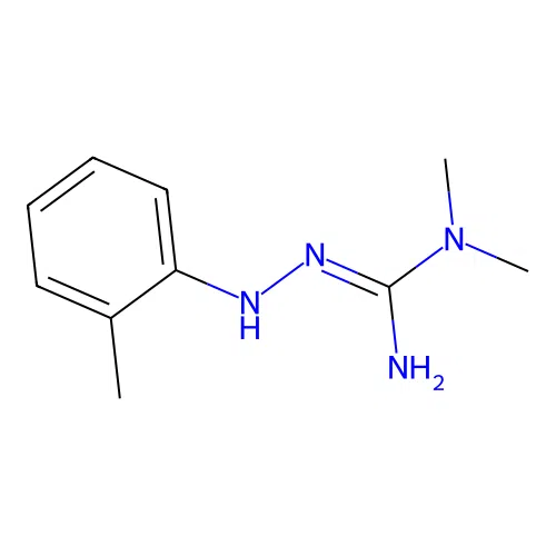 Hydrazinecarboximidamide, N,N-dimethyl-2-(2-methylphenyl)- structure