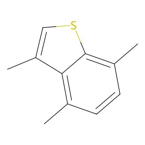 Benzo[b]thiophene, 3,4,7-trimethyl- structure