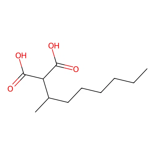 2-Octan-2-ylpropanedioic acid structure