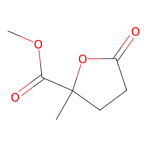Methyl 2-methyl-5-oxooxolane-2-carboxylate structure