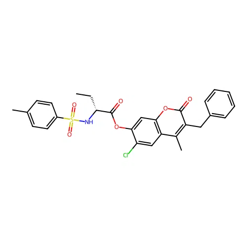 C28H26ClNO6S structure