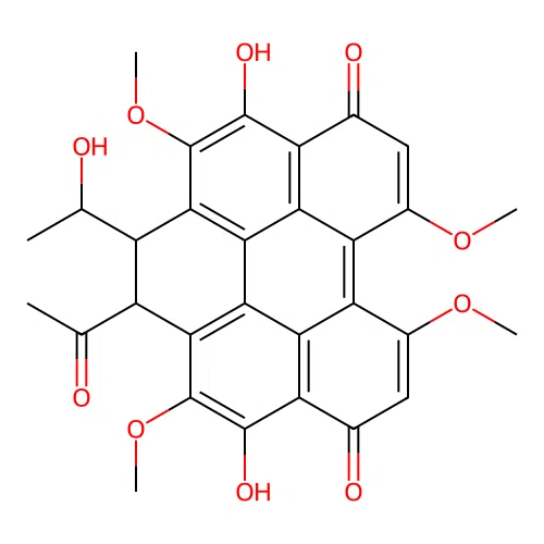 Elsinochrome B structure