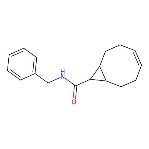 (4Z)-N-benzylbicyclo[6.1.0]non-4-ene-9-carboxamide structure