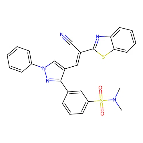 C27H21N5O2S2 structure