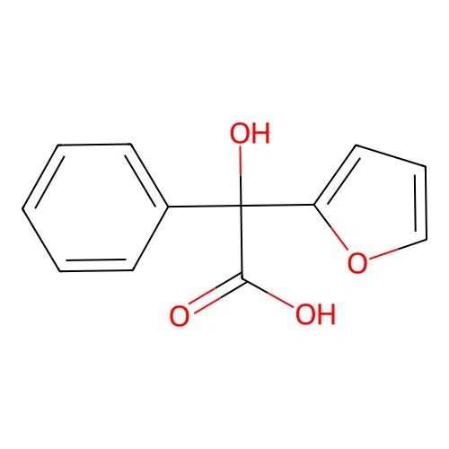 2-(Furan-2-yl)-2-hydroxy-2-phenylacetic acid structure