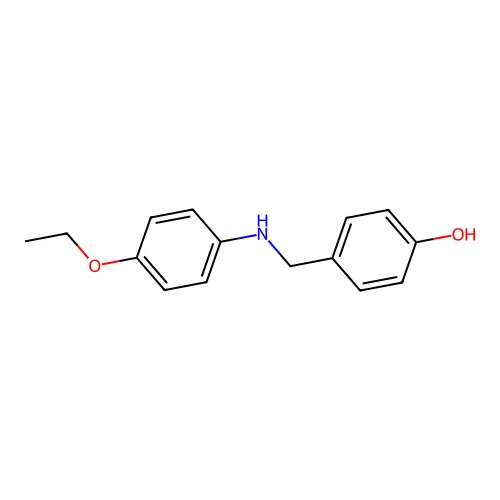 4-[(4-Ethoxyanilino)methyl]phenol structure