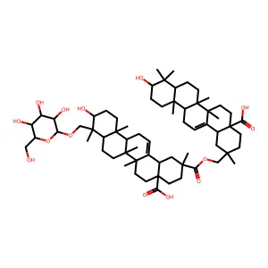 24-O-beta-D-Glucopyranosyl officigenin structure