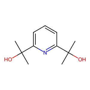 2-[6-(1-Hydroxy-1-methyl-ethyl)-2-pyridyl]propan-2-ol structure