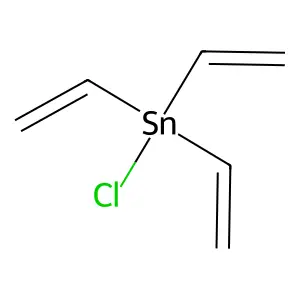 Chlorotriethenylstannane structure