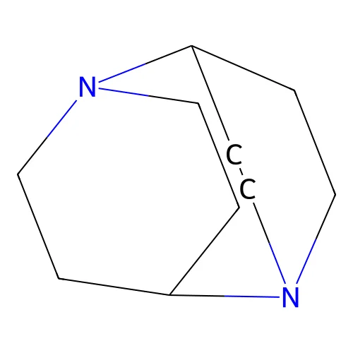 1,5-Diazatricyclo(4.2.2.22,5)dodecane structure