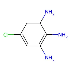 5-Chloro-1,2,3-benzenetriamine structure