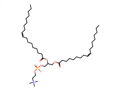 Dioleoyl phosphatidylcholine structure
