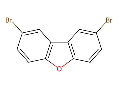 2,8-Dibromodibenzofuran structure