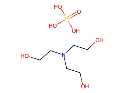 Phosphoric acid triethanolamine salt structure