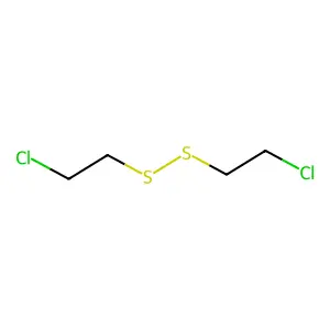 Disulfide, bis(2-chloroethyl) structure