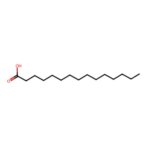 Pentadecanoic Acid structure