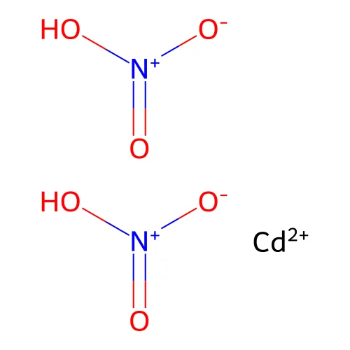 Cadmium(2+);nitric acid structure