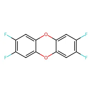 2,3,7,8-Tetrafluoro DBD structure