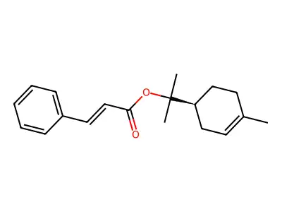 p-Menth-1-en-8-yl 3-phenylacrylate structure