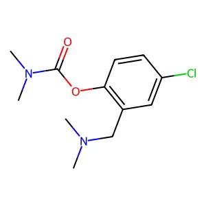 4-Chloro-2-[(dimethylamino)methyl]phenyl dimethylcarbamate structure