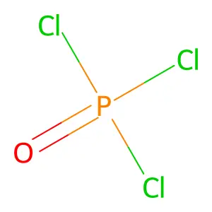 Phosphorus oxychloride structure