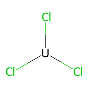 Uranium trichloride structure